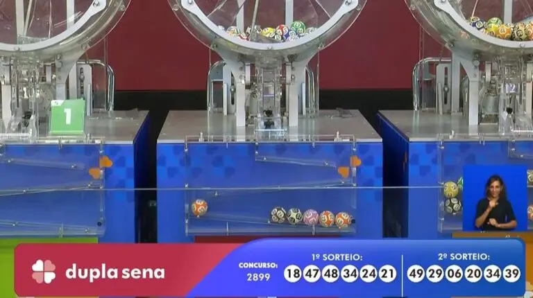 Resultado Dupla Sena 2899