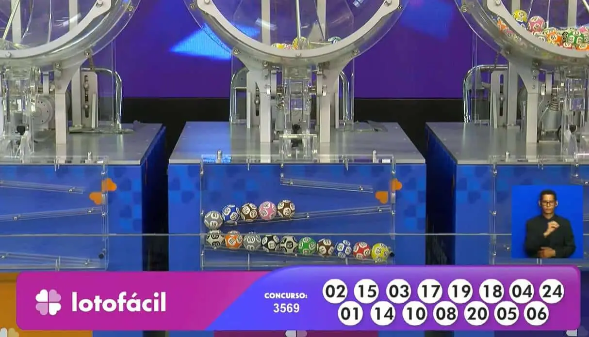 Resultado Lotofácil 3569 com prêmio de R$ 1,8 milhão nas Loterias Caixa: 02, 01 , 15, 14, 03, 10, 07, 08, 19, 20, 18, 05, 04, 06, 24