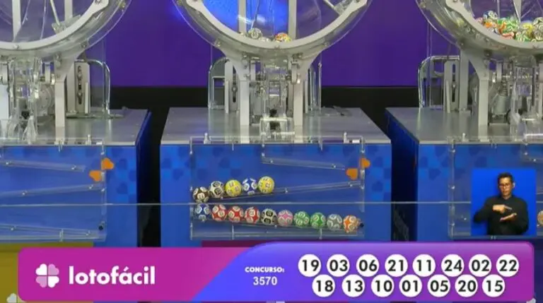 Resultado Lotofácil 3570