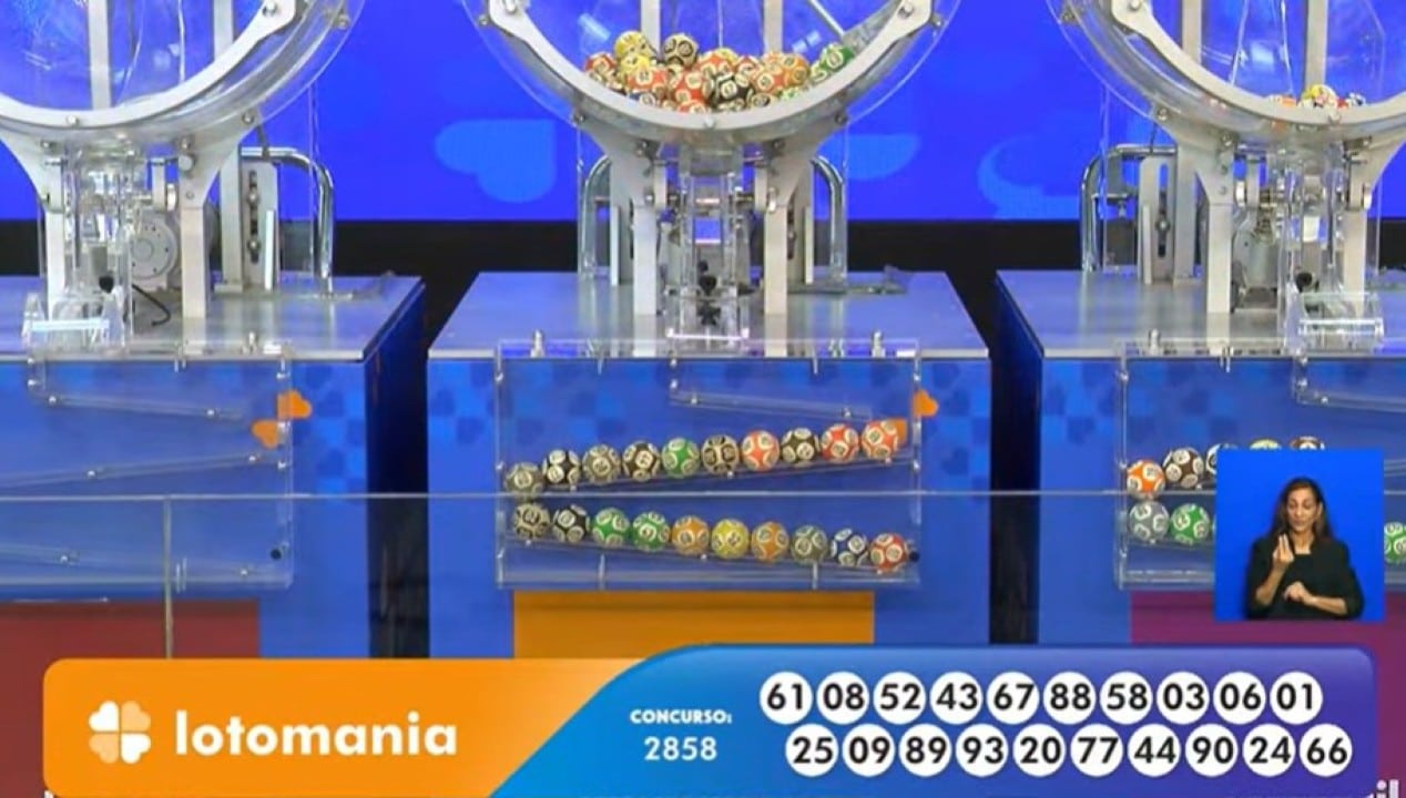 Resultado Lotomania 2858