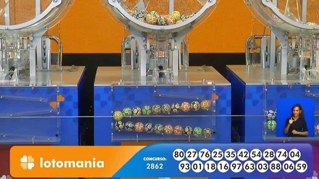 Resultado Lotomania 2862