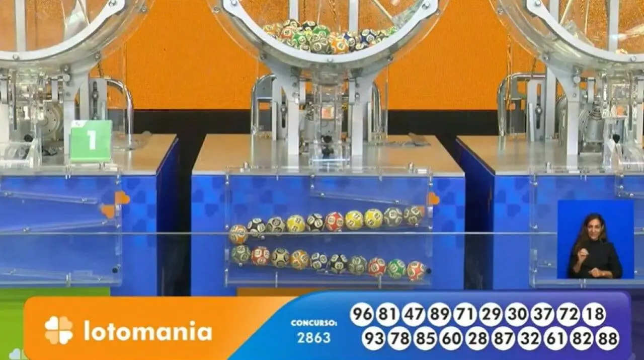 Resultado Lotomania 2863