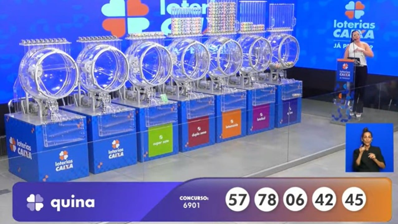 Resultado Quina 6901