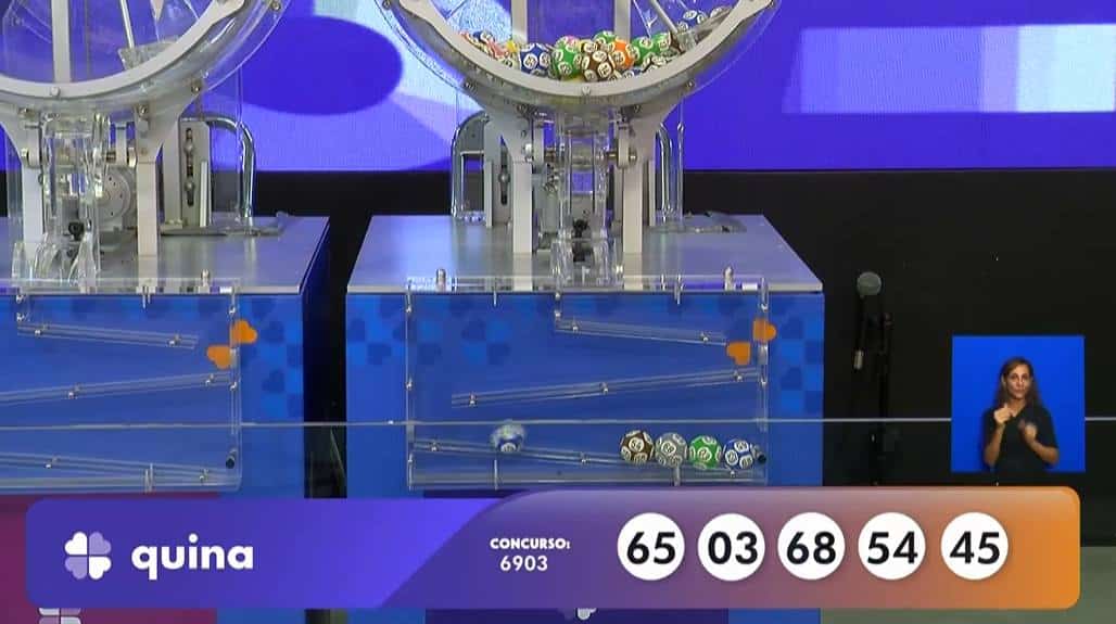 Resultado Quina 6903