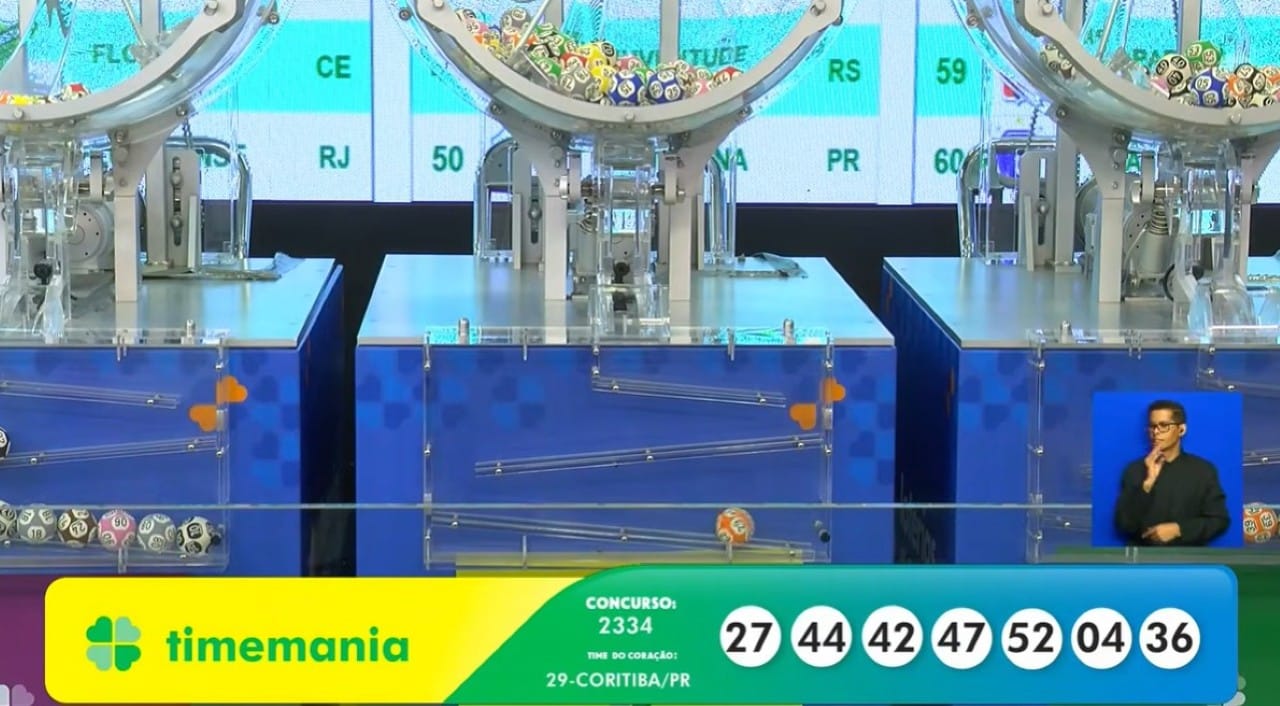 Resultado Timemania 2334