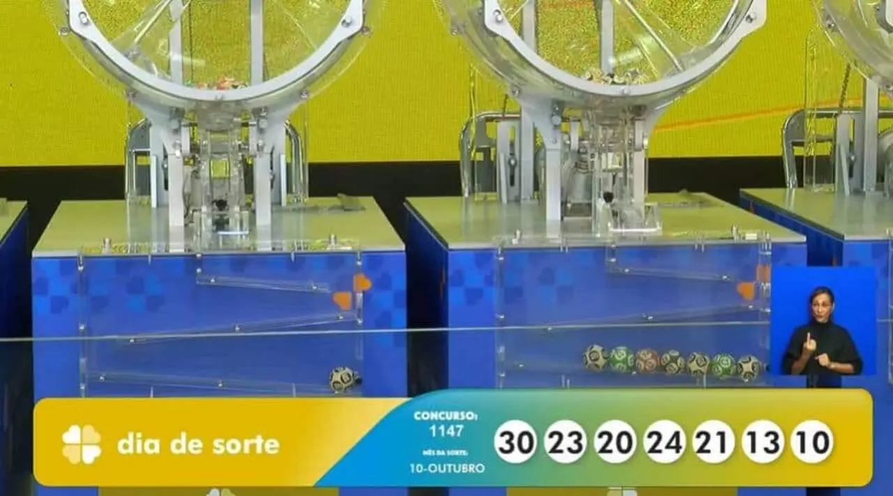 Resultado da Dia de Sorte 1147