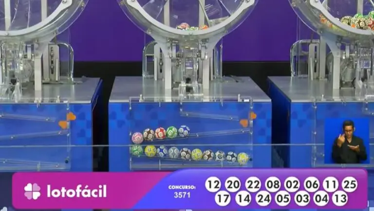 Resultado de Natal da Lotofácil 3571