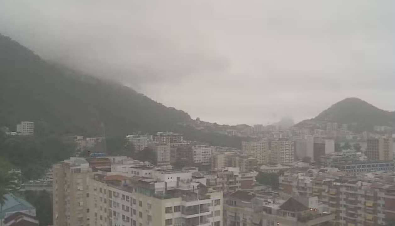 Rio de Janeiro com chuva