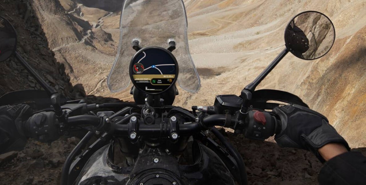 Royal Enfield Himalayan 450 painel