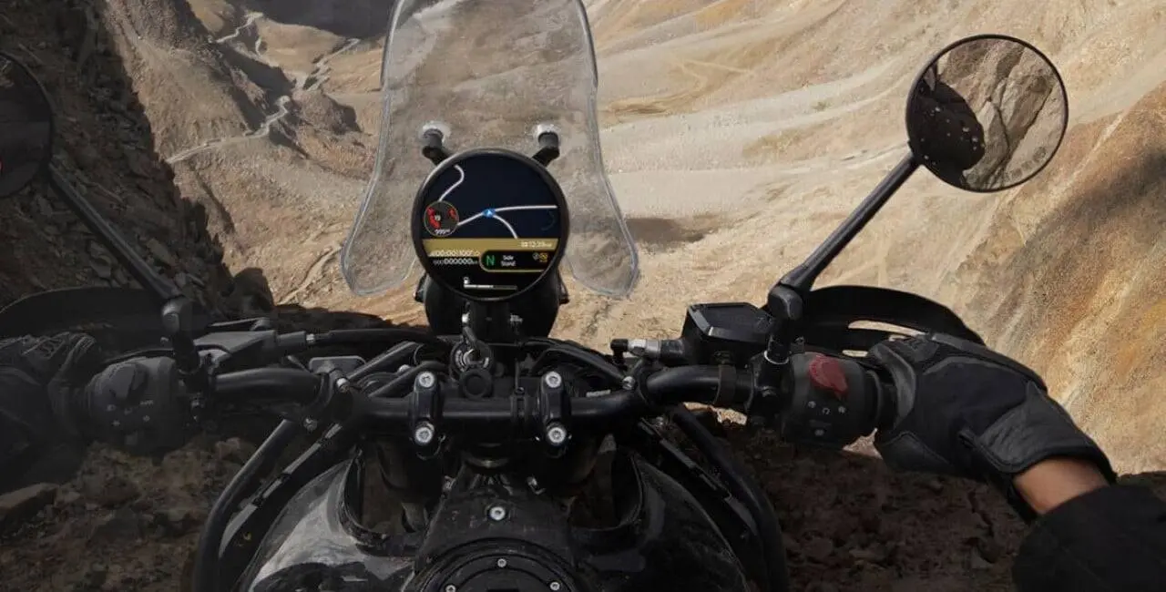 Royal Enfield Himalayan 450 painel