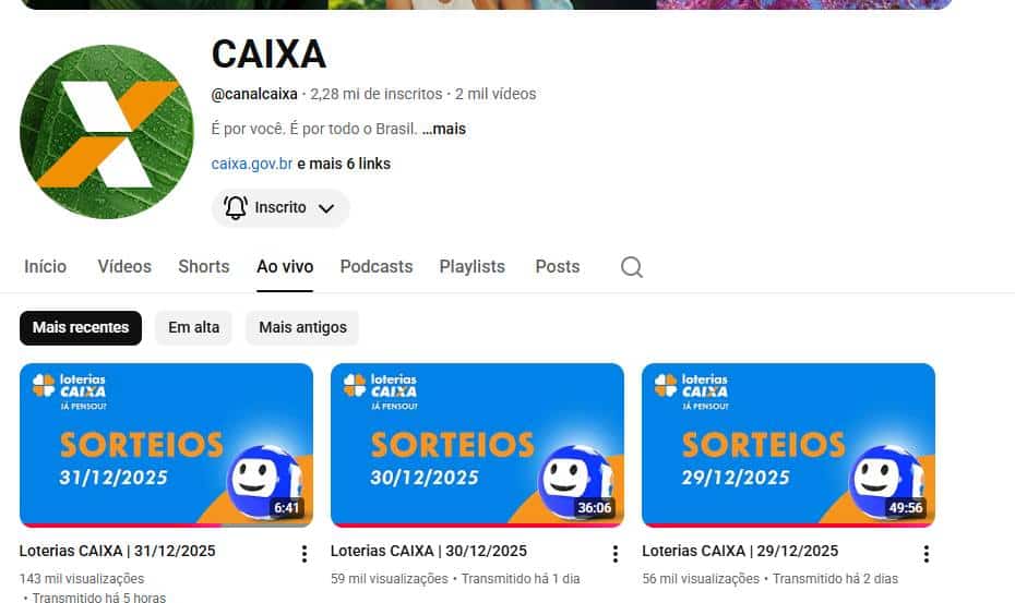 Sem link as 22h15