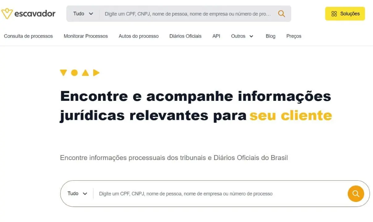 Site escavador