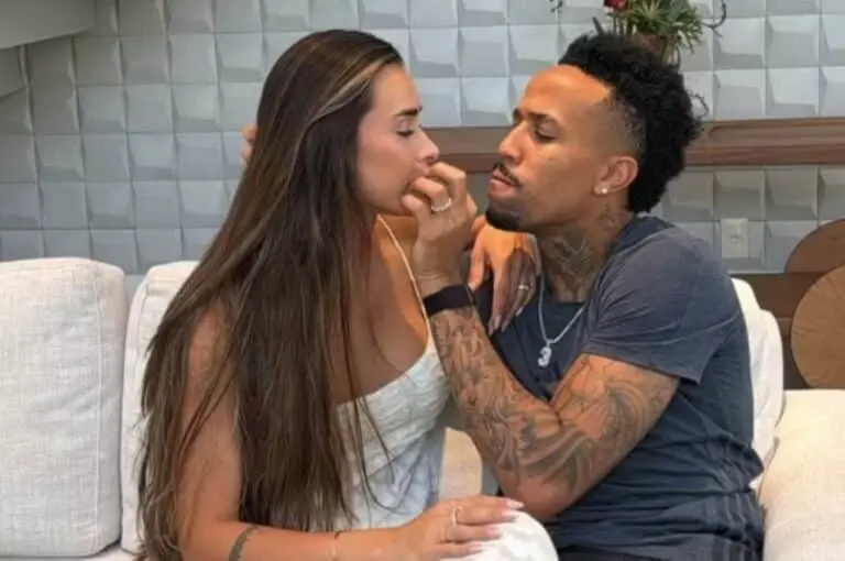 Taina e Eder Militao