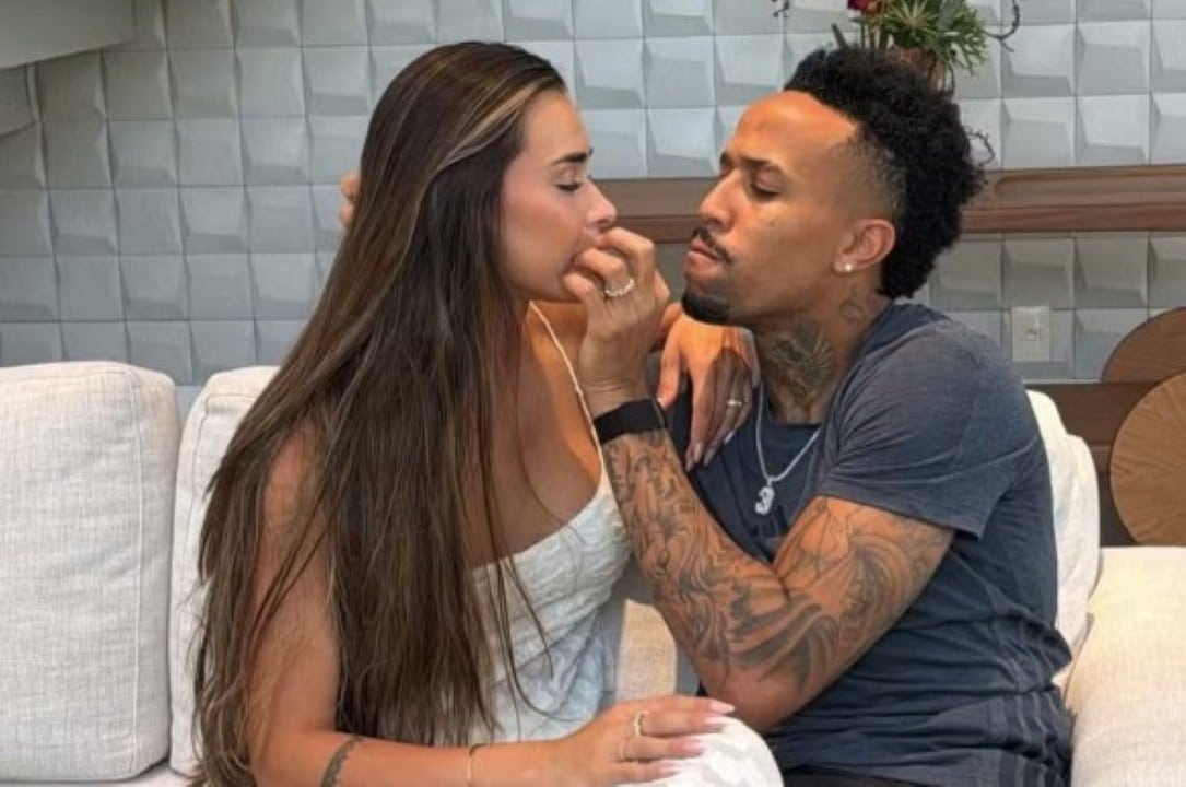 Taina e Eder Militao