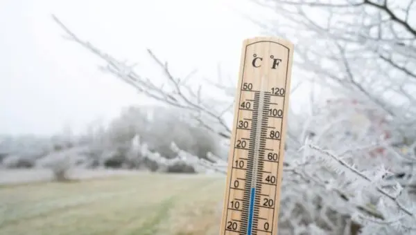 Termômetro, frio, queda de temperatura
