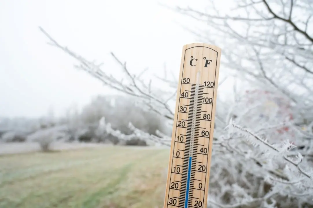 Termômetro, frio, queda de temperatura
