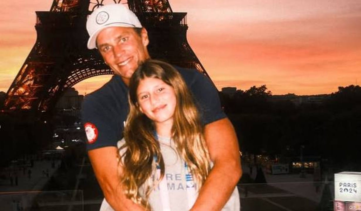 Tom Brady e filha