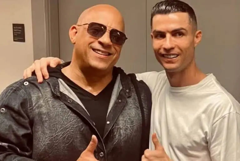 Vin Diesel e Cristiano Ronaldo