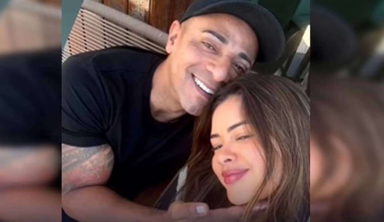 alex leandro bispo dos santos e esposa