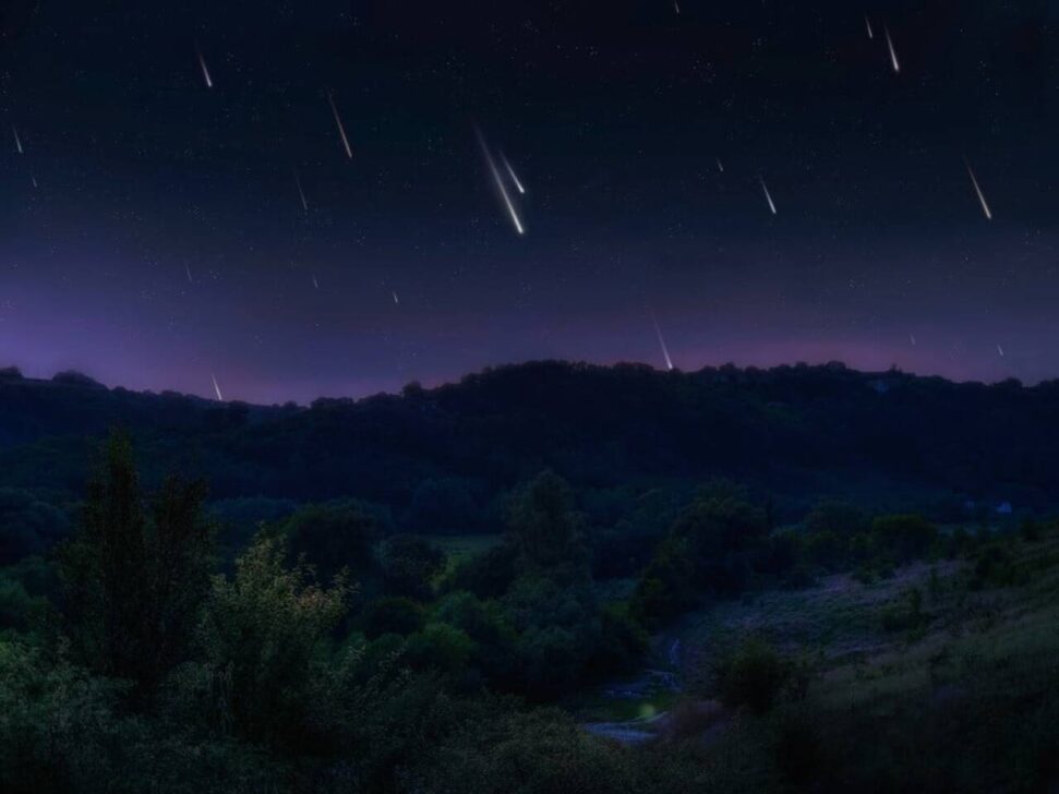 chuva de meteoros