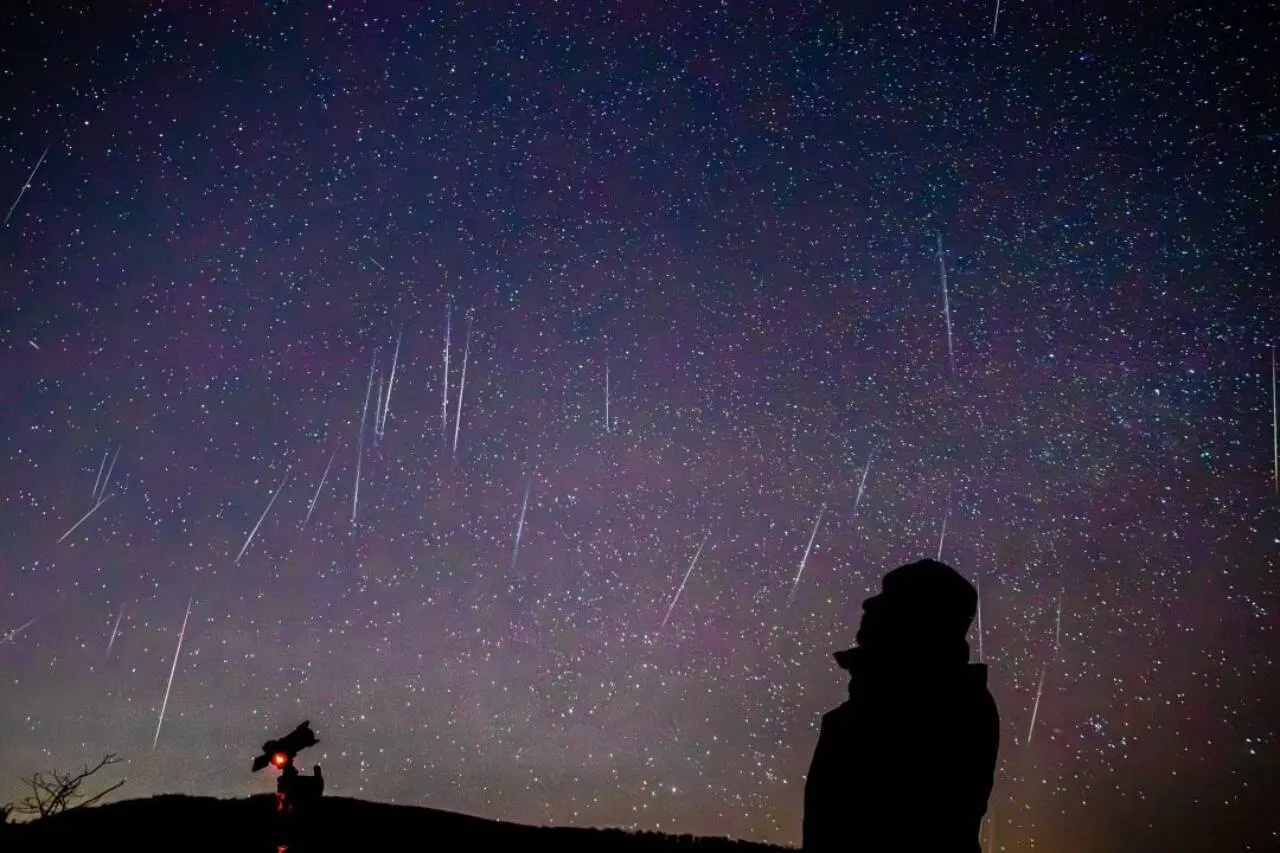 chuva de meteoros Geminidas