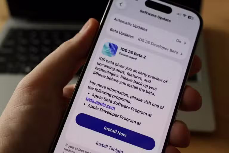 iOS 26 Beta 2