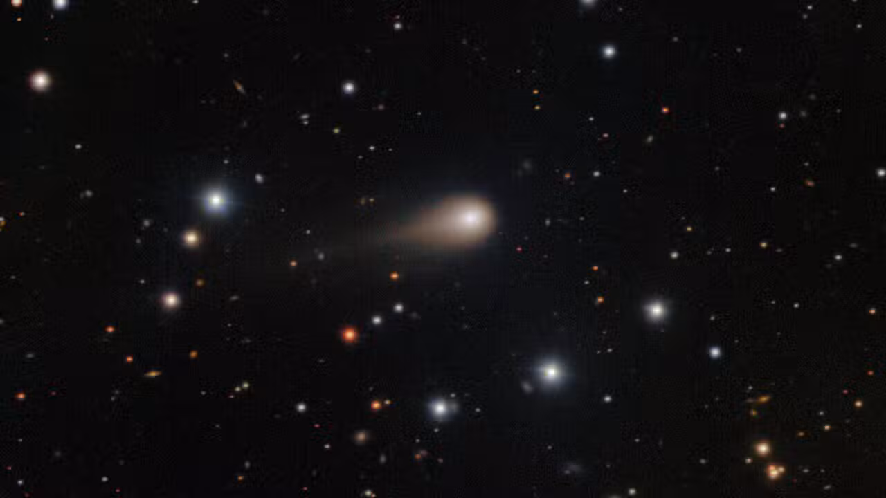 Growing Tail of Interstellar Comet 3I/ATLAS