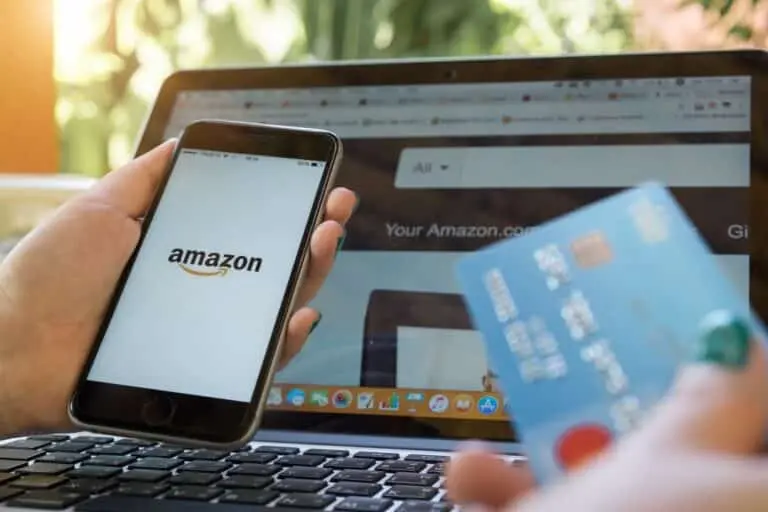Amazon, cartão, compras online
