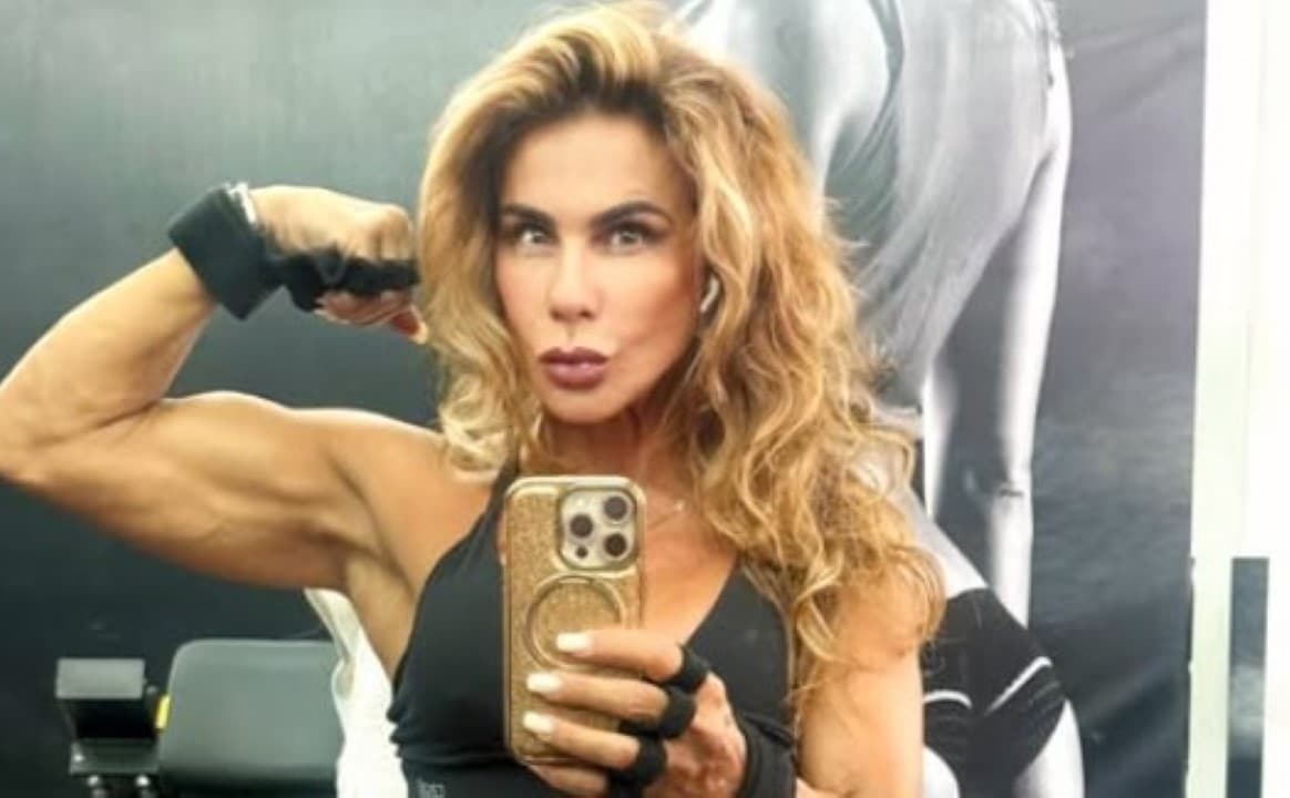Andrea Sunshine, vovô fitness