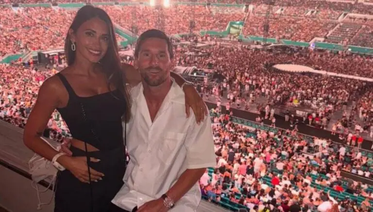 Antonela e Messi