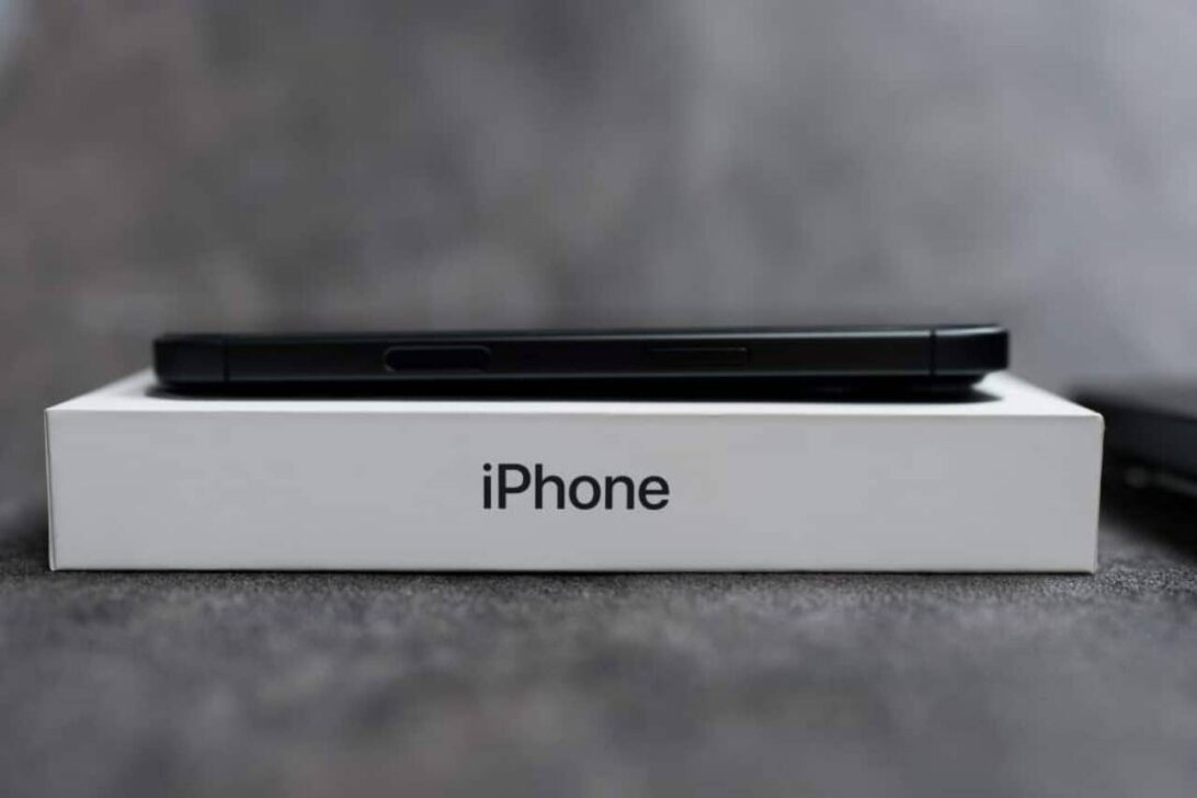 Apple, iphone, caixa