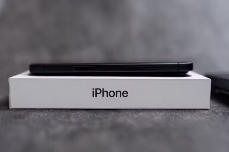 Apple, iphone, caixa