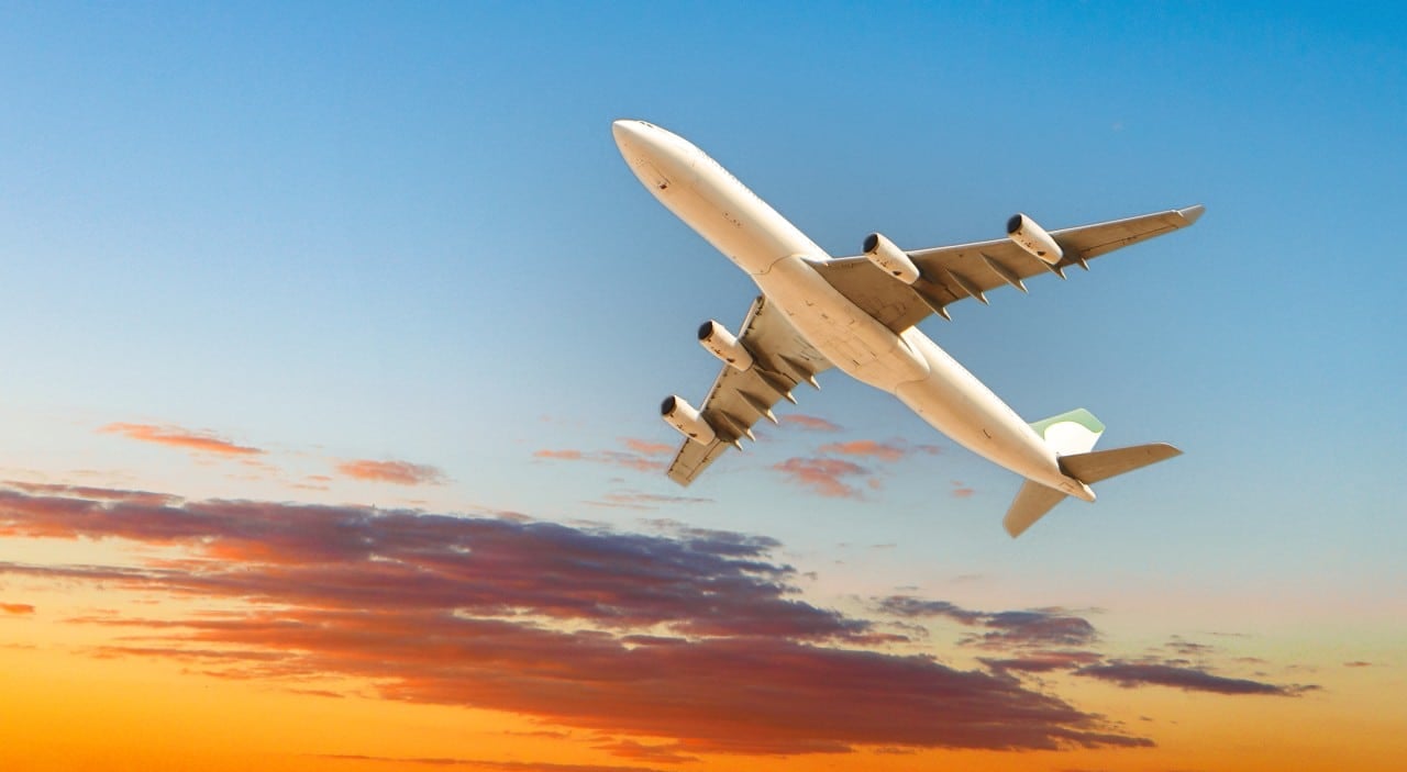 Avião, viagem