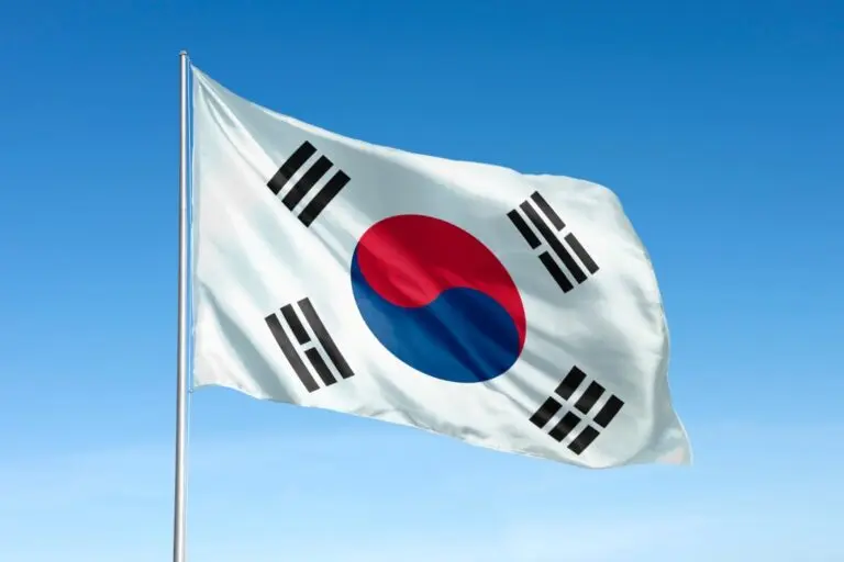 Bandeira Coreia do Sul