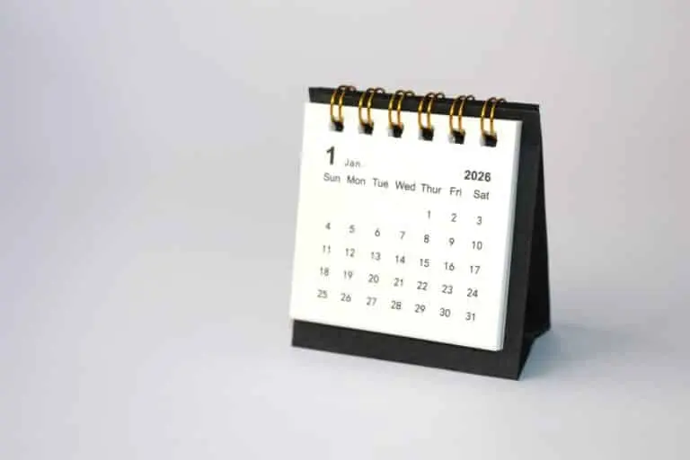 Calendário janeiro 2026