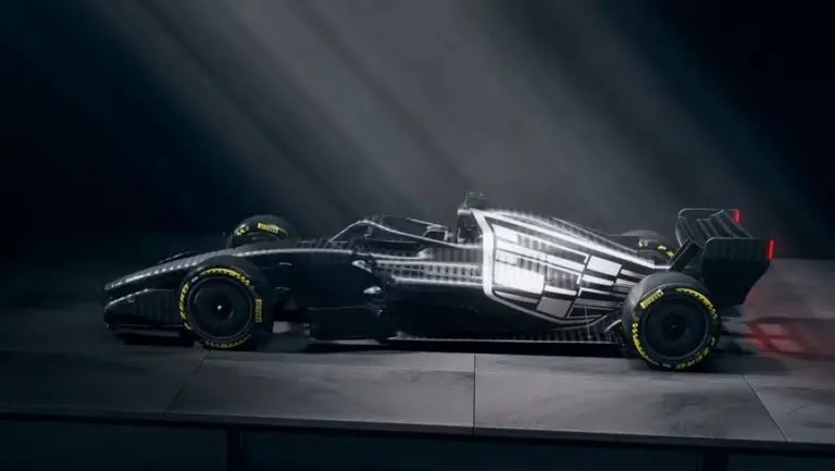 Carro da Cadillac para pré-temporada da F1