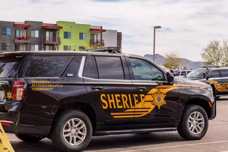 Carro, polícia, County Sheriff’s Office