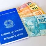 Carteira de trabalho, dinheiro
