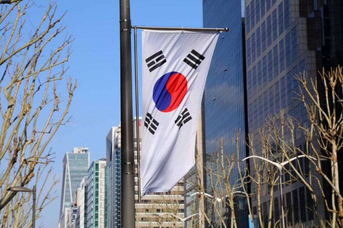 Bandeira Coreia do Sul