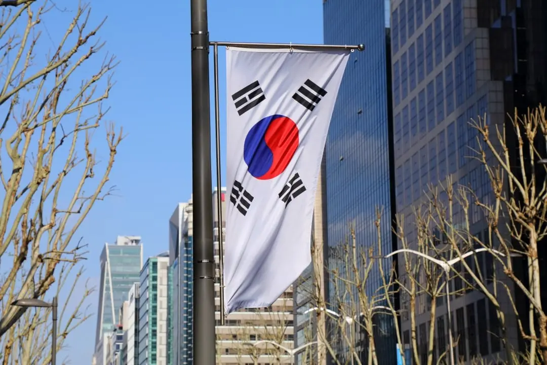 Bandeira Coreia do Sul