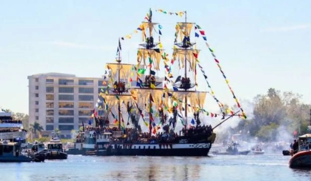 Gasparilla 2026 -hyökkäys on lyhentänyt reittiä Tampa Bayn voimakkaiden tuulien ennusteen vuoksi