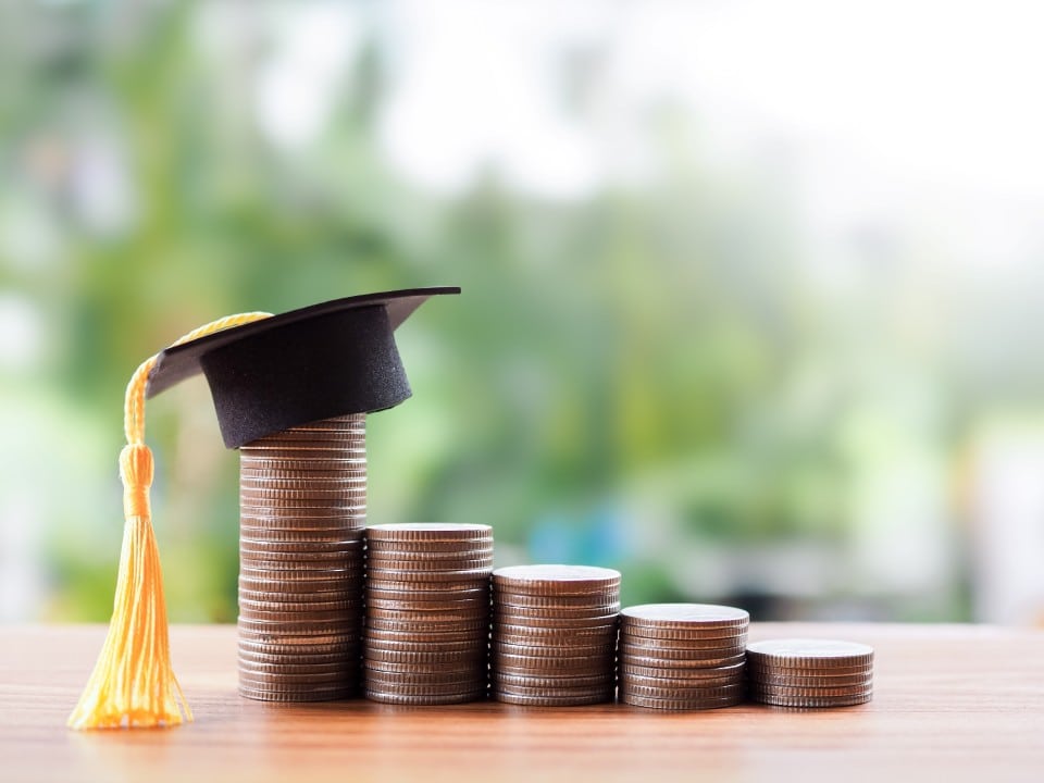 Graduação, formatura, investimentos em estudos