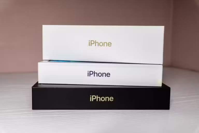 Iphone, caixas
