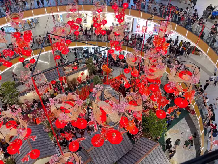 Johor Bahru City Square Ano Novo Chinês