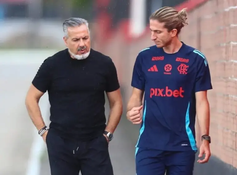 José Boto e Filipe Luís