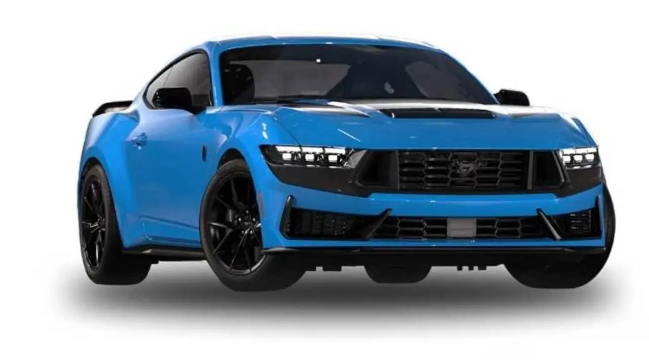 Mustang Dark Horse azul