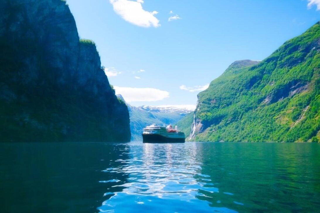 Navio, cruzeiro, Noruega