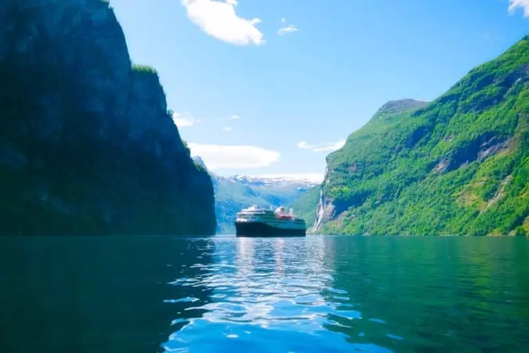 Navio, cruzeiro, Noruega