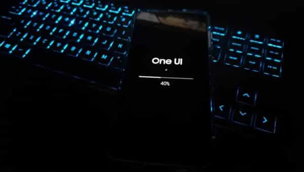 One UI, teclado, celular