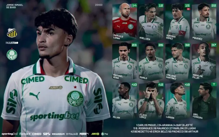Palmeiras Elenco